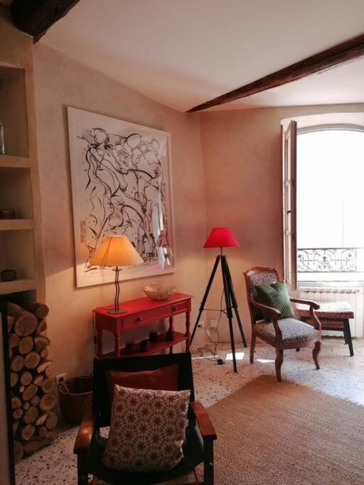 La Maison d’Helene&Antoine à Bonnieux XII siècle Exterior foto